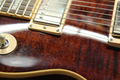 2008 Gibson Les Paul Standard Plus Rootbeer Burst Flame Top