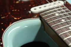 1996 Fender American Standard Stratocaster Daphne/Sonic Blue ~Rare~