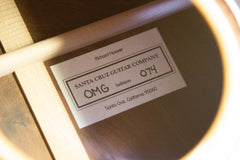 2013 Santa Cruz OM Grand 1934 Spec Brazilian Rosewood Back & Sides