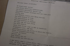 2013 Santa Cruz OM Grand 1934 Spec Brazilian Rosewood Back & Sides