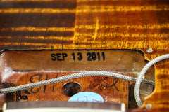 2011 PRS Paul Reed Smith Hollowbody II Black Gold Wrap 10 Top