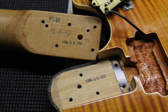 1991 Ernie Ball Music Man EVH Eddie Van Halen Signature Amber Flame Top