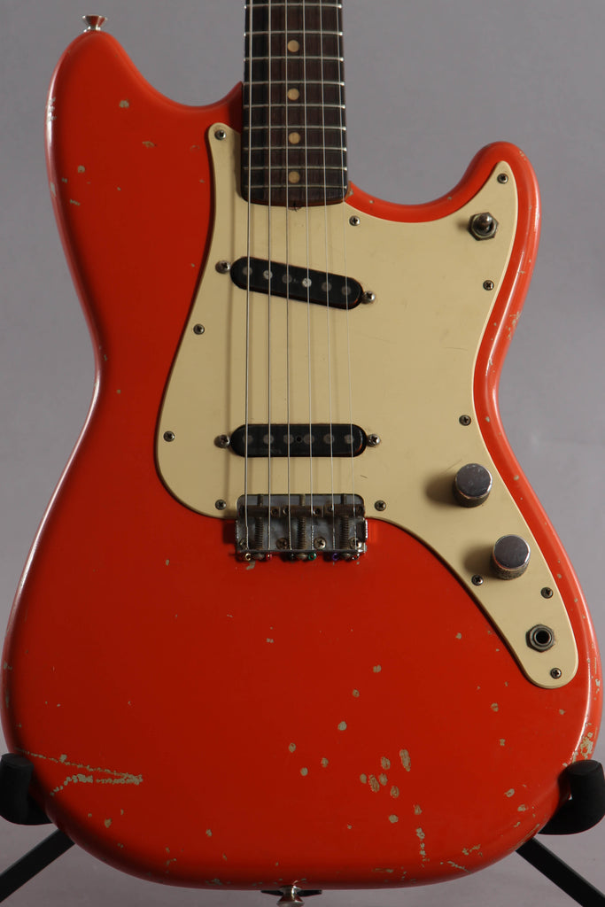 1960 Fender Duo Sonic -Fiesta Red Refin-