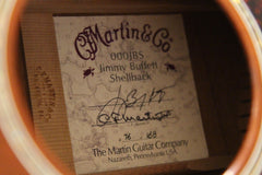 2003 Martin 000-JBS Jimmy Buffett Shellback #76 of 168