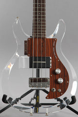 2008 Ampeg ADA4 Dan Armstrong Lucite 4-String Bass Guitar ~Extra Pickup~