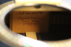 2014 Martin Eric Clapton OM-ECHF Navy Blues Acoustic Guitar #156 of 181