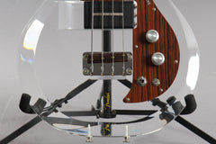 2008 Ampeg ADA4 Dan Armstrong Lucite 4-String Bass Guitar ~Extra Pickup~