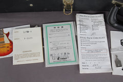 2001 Gibson Custom Shop Les Paul Custom 1957 Reissue 57RI Ebony Black Beauty VOS