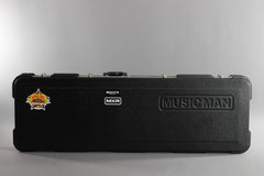 2015 Ernie Ball Music Man Stingray 5 HH 5-String Bass Guitar Ivory White ~Matching Headstock~