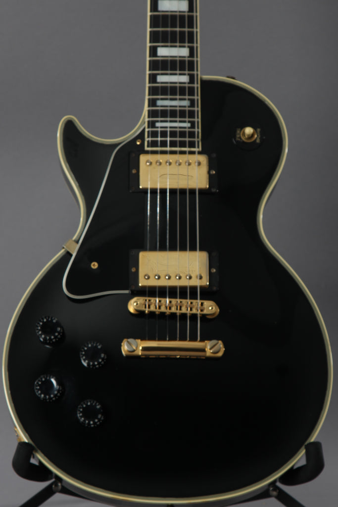 1992 Left Handed Gibson Les Paul Custom Black Beauty