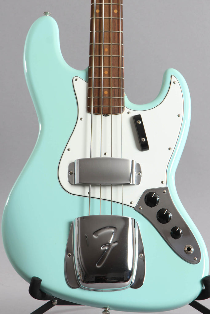 2014 Fender American Vintage '64 Reissue Jazz Bass Daphne Blue ~Matching Headstock~