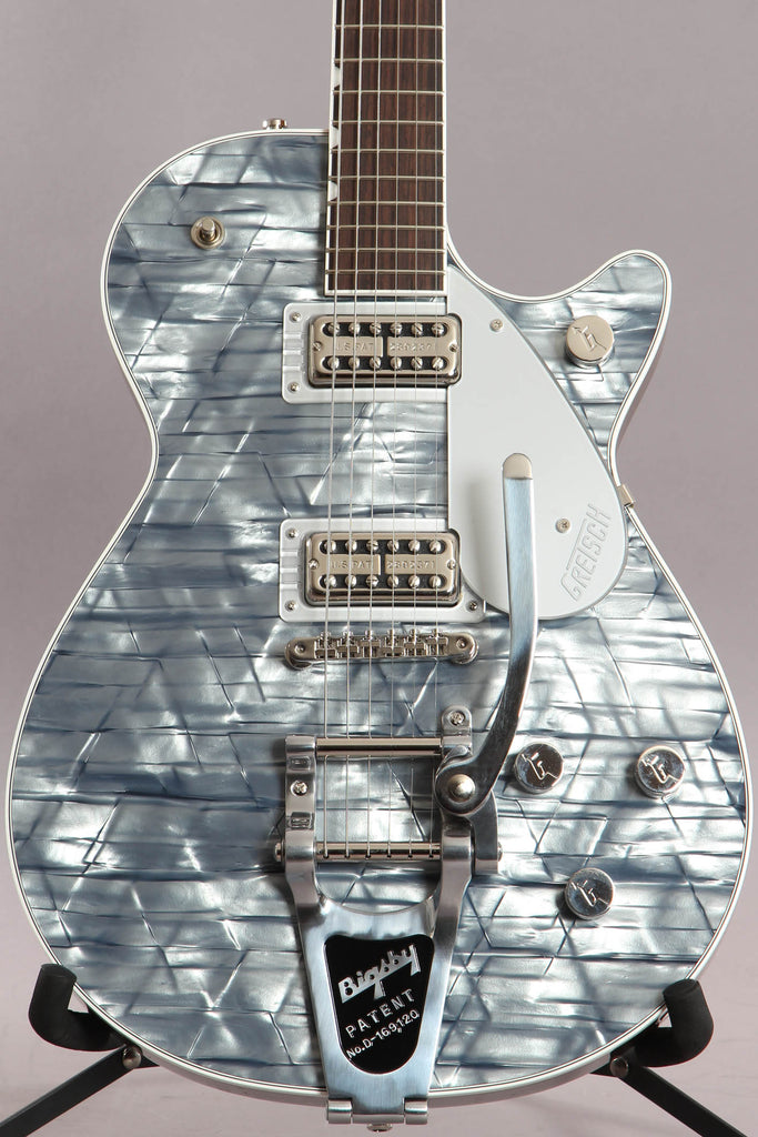 2019 Gretsch G6129T Players Edition Jet FT Light Blue Pearl