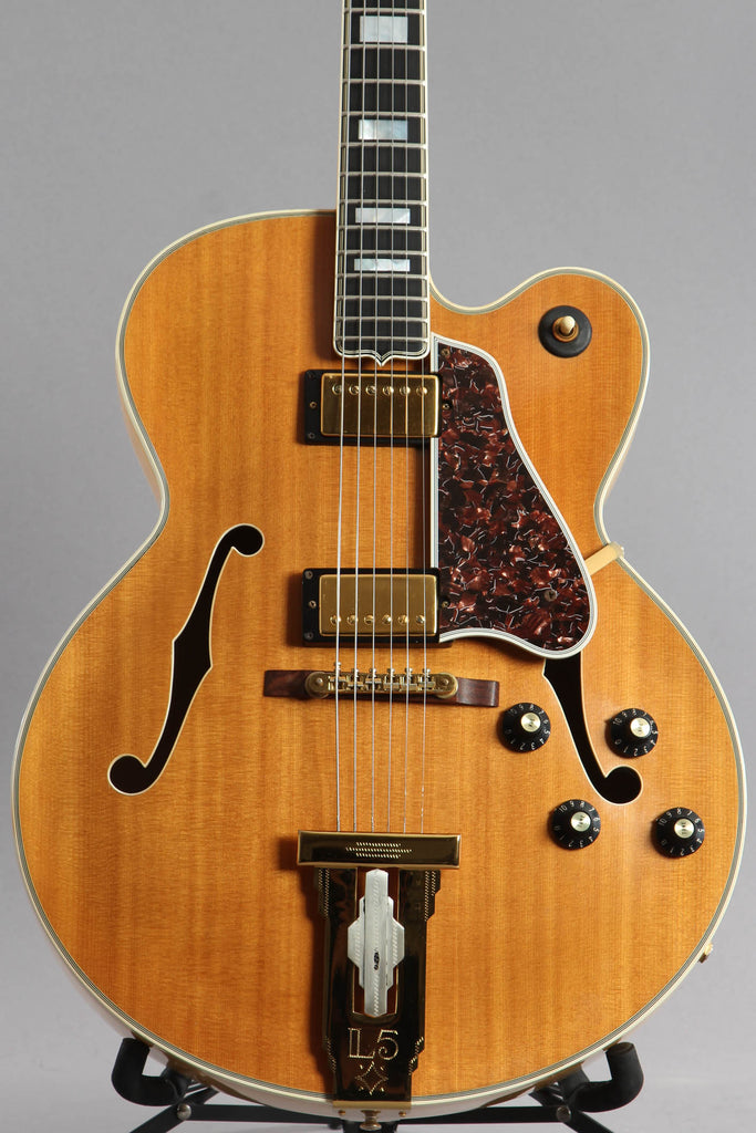 1976 Gibson L5-CES Natural Archtop Guitar ~Factory Stinger~