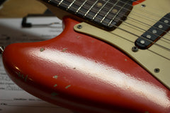 1960 Fender Duo Sonic -Fiesta Red Refin-