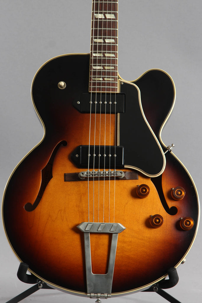 2017 Gibson Memphis Limited Edition ES-275 P-90 VOS Dark Burst