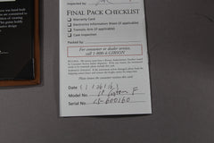 2016 Gibson Custom Shop Les Paul Custom Figured Top Cherry Sunburst