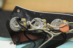 2014 Fender American Vintage '64 Reissue Jazz Bass Daphne Blue ~Matching Headstock~