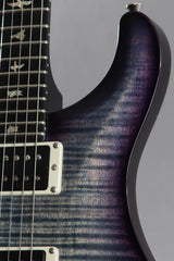 2018 Left Handed PRS Paul Reed Smith Custom 24 Violet Blue Burst 10 Top
