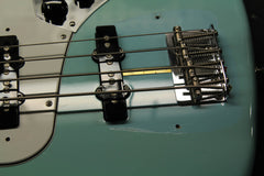 2014 Fender American Vintage '64 Reissue Jazz Bass Daphne Blue ~Matching Headstock~
