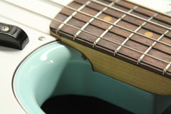 2014 Fender American Vintage '64 Reissue Jazz Bass Daphne Blue ~Matching Headstock~