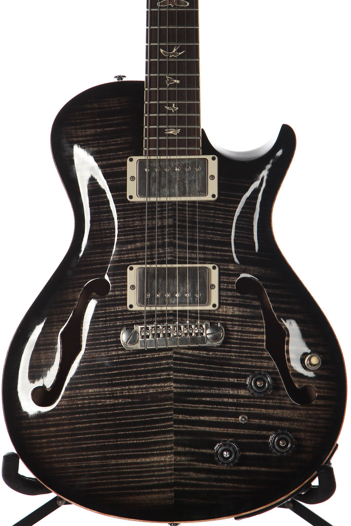 2011 PRS Paul Reed Smith SC/HBII Singlecut Hollowbody Black Charcoal 10 Top Piezo Pickup