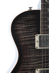 2011 PRS Paul Reed Smith SC/HBII Singlecut Hollowbody Black Charcoal 10 Top Piezo Pickup