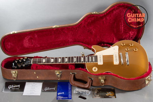 2020 Gibson Les Paul Standard 50s P-90 Gold Top | Guitar Chimp