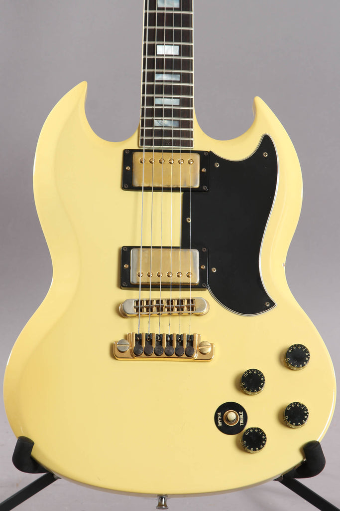 1982 Gibson Sg Standard White w/ Gold Hardware