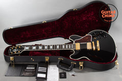 2017 Gibson Custom Shop CS-356 Hand Select Ebony Black