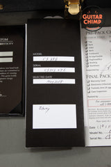 2017 Gibson Custom Shop CS-356 Hand Select Ebony Black