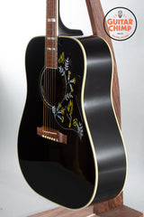 2009 Gibson Hummingbird Acoustic Guitar Ebony Black