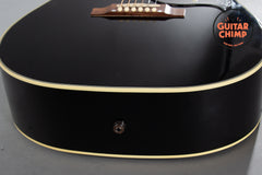 2009 Gibson Hummingbird Acoustic Guitar Ebony Black