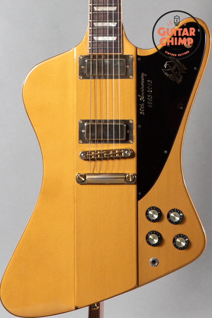 2013 Gibson 50th Anniversary Firebird Bullion Gold