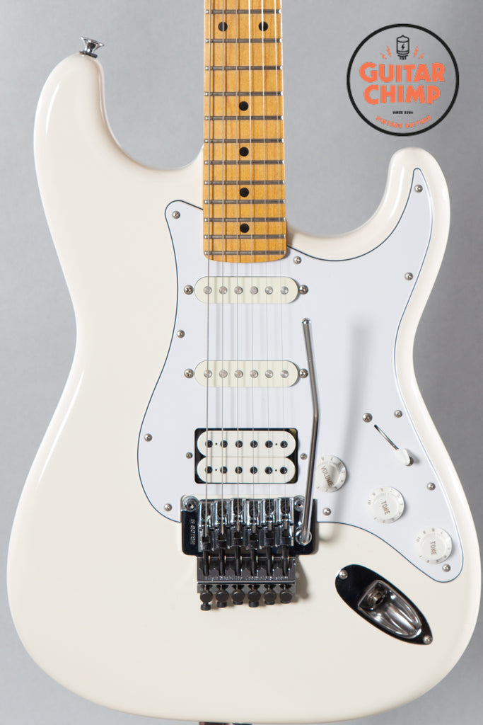 2010 Fender MIJ Japan STR-FR Floyd Rose Stratocaster White