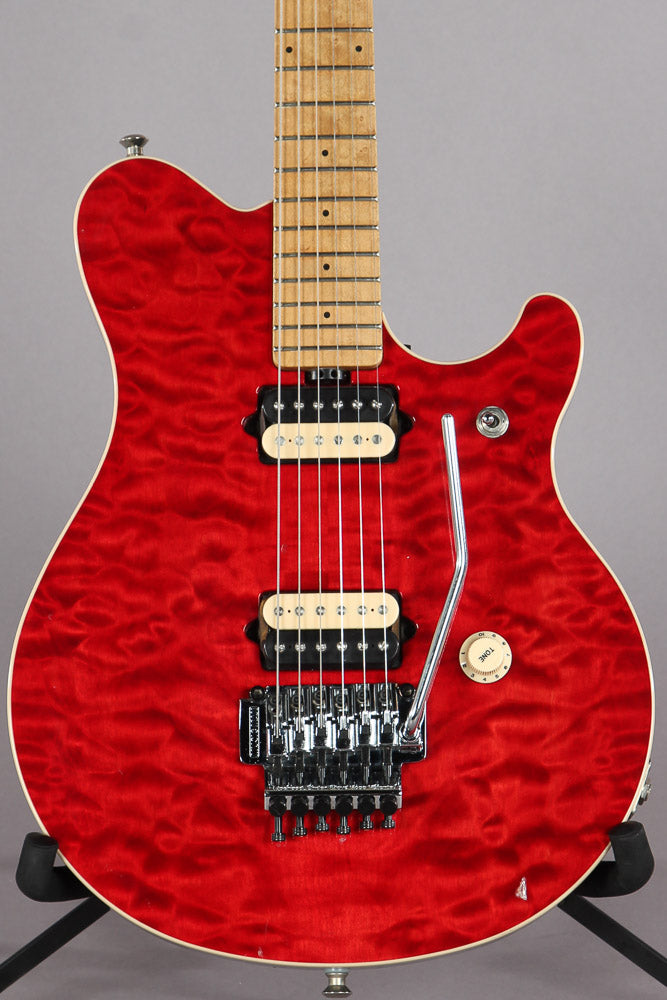 1995 Ernie Ball Music Man EVH Eddie Van Halen Signature Red Quilt