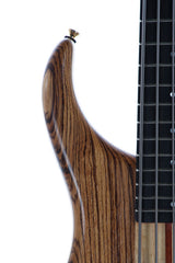 1999 Pedulla Thunder Bass ET5 Zebrawood