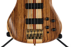 1999 Pedulla Thunder Bass ET5 Zebrawood