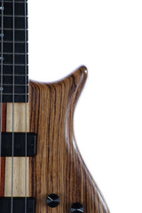 1999 Pedulla Thunder Bass ET5 Zebrawood