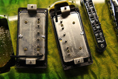 2014 Gibson Custom Shop Les Paul Custom Quilt Iguana Burst