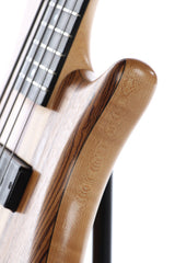 1999 Pedulla Thunder Bass ET5 Zebrawood