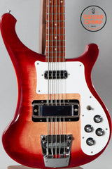 1999 Rickenbacker 4003S/5 5-String Bass Guitar Fireglo