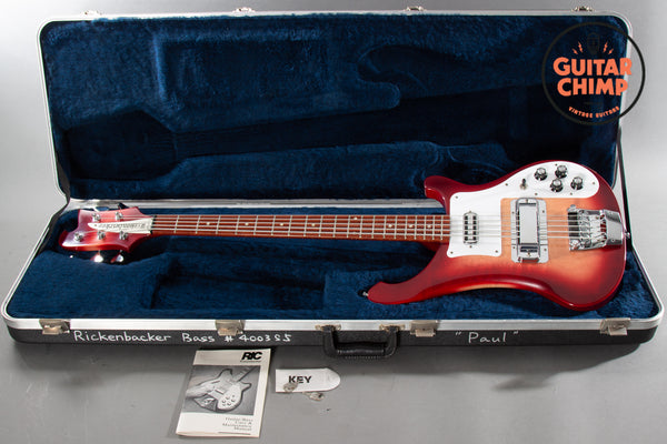 Rickenbacker 4003 Fireglo 1999年製 エレキベース 1999 Rickenbacker 4003 | Guitar Pickers