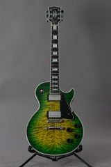 2014 Gibson Custom Shop Les Paul Custom Quilt Iguana Burst