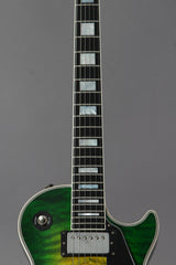 2014 Gibson Custom Shop Les Paul Custom Quilt Iguana Burst