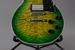 2014 Gibson Custom Shop Les Paul Custom Quilt Iguana Burst