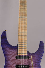 Jackson USA PC1 Phil Collen Artist Signature Purple Daze Quilt Top