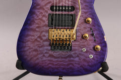 Jackson USA PC1 Phil Collen Artist Signature Purple Daze Quilt Top