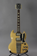 2010 Gibson Custom Shop Sg Historic '61 Reissue Maestro Tv Yellow