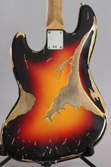 2001 Fender Custom Shop Jaco Pastorius Relic Fretless Jazz Bass ~Video Of Guitar~