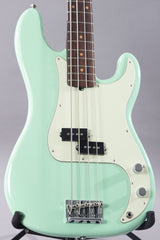 2018 Fender Limited Edition American Pro Precision P Bass Surf Green ~All Rosewood Neck~